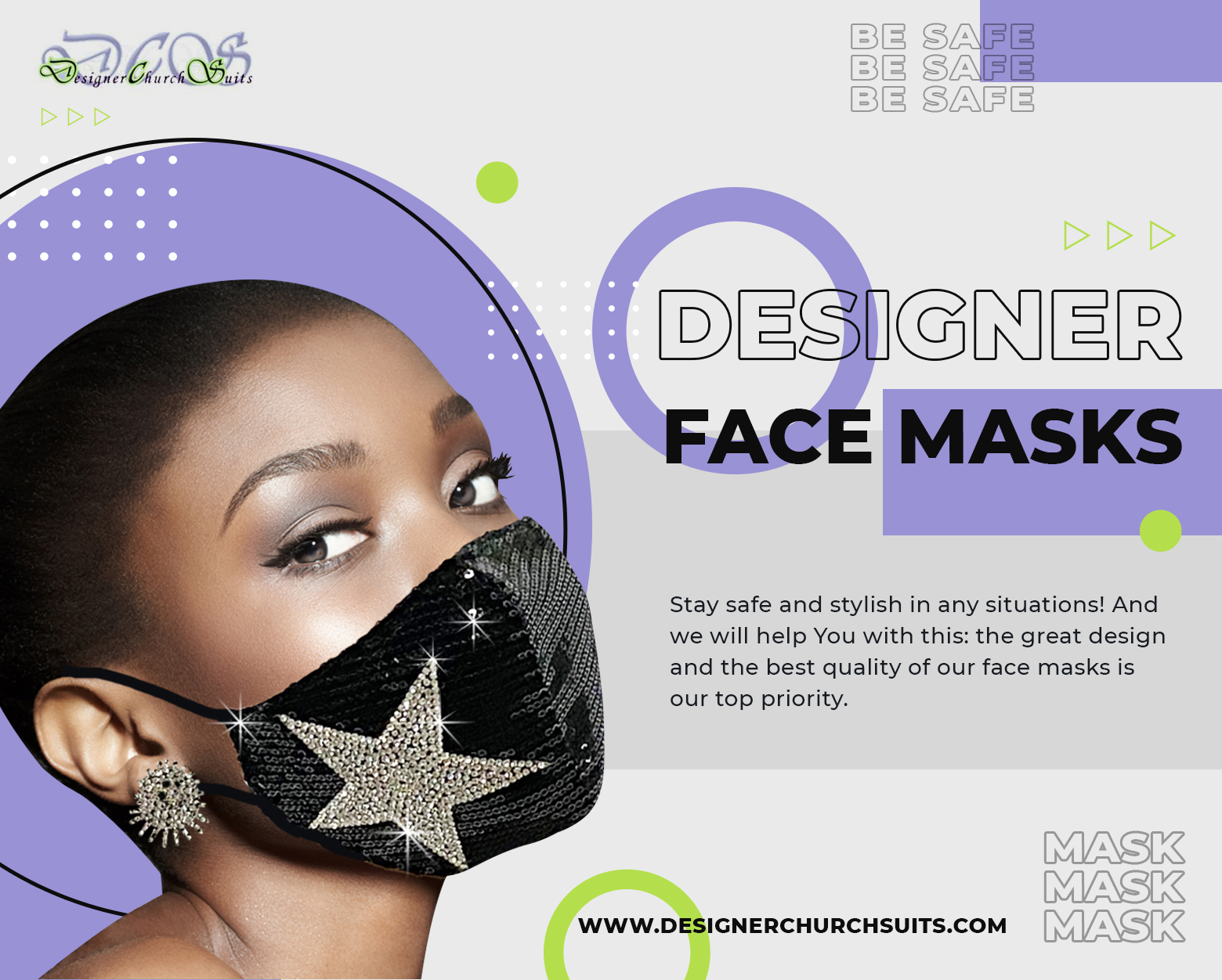 Designer Face Masks Are The New Normal. Get Yours!